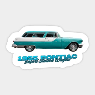 1955 Pontiac Safari Station Wagon Sticker